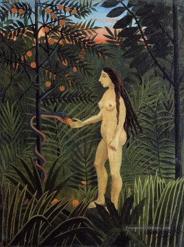  rousseau - Eve 1907 Henri Rousseau post impressionnisme Naive primitivisme